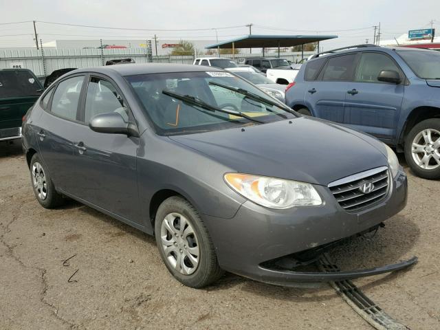 KMHDU46D99U706523 - 2009 HYUNDAI ELANTRA GL GRAY photo 1