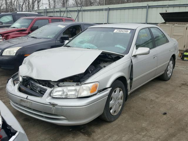 4T1BG22K51U091383 - 2001 TOYOTA CAMRY CE SILVER photo 2