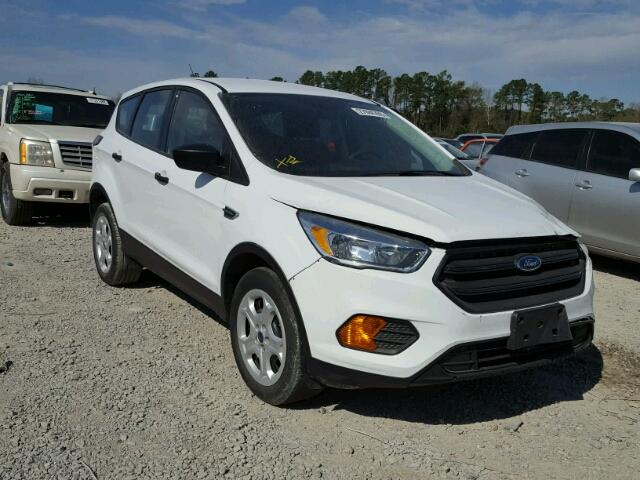 1FMCU0F73HUA27778 - 2017 FORD ESCAPE S WHITE photo 1