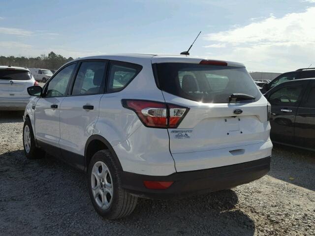 1FMCU0F73HUA27778 - 2017 FORD ESCAPE S WHITE photo 3