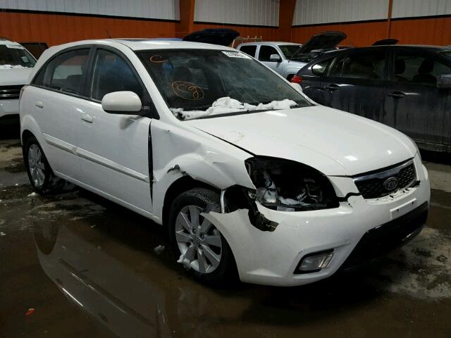 KNADH5A30B6754979 - 2011 KIA RIO BASE WHITE photo 1