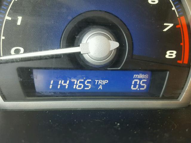 2HGFG12816H523600 - 2006 HONDA CIVIC EX ლურჯი ფოტო 8