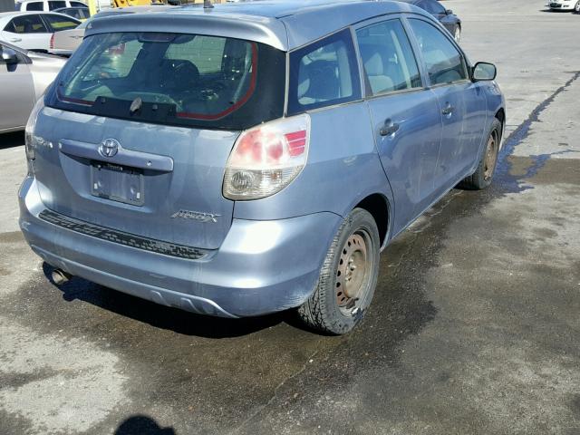 2T1KR32E16C606382 - 2006 TOYOTA COROLLA MA BLUE photo 4