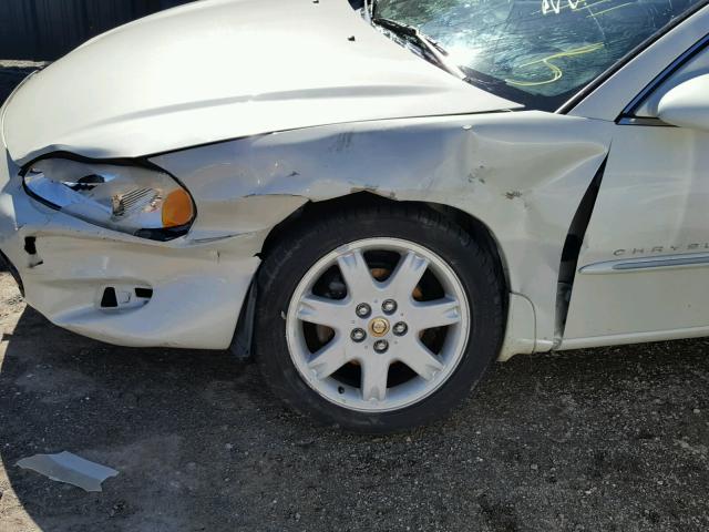 4C3AG52H41E048317 - 2001 CHRYSLER SEBRING LX WHITE photo 9