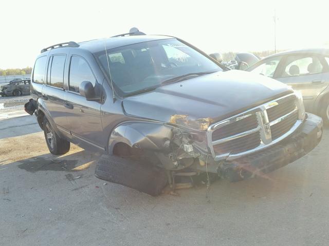 1D4HD58N14F152783 - 2004 DODGE DURANGO LI GRAY photo 1