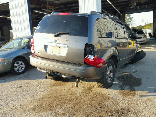 1D4HD58N14F152783 - 2004 DODGE DURANGO LI GRAY photo 4