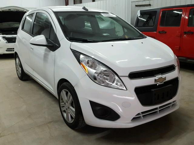 KL8CD6S91EC540424 - 2014 CHEVROLET SPARK 1LT WHITE photo 1