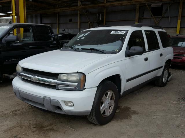 1GNES16S636242654 - 2003 CHEVROLET TRAILBLAZE WHITE photo 2