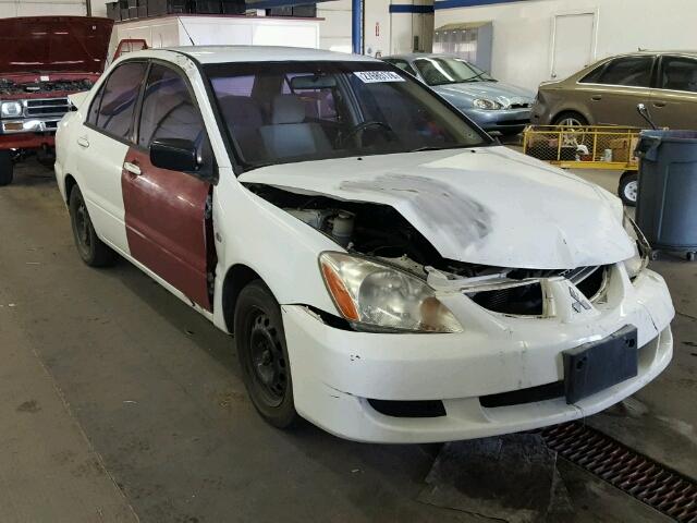 JA3AJ26E84U052814 - 2004 MITSUBISHI LANCER ES WHITE photo 1