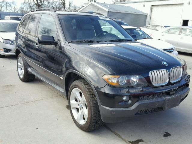 5UXFB53576LV21344 - 2006 BMW X5 4.4I BLACK photo 1