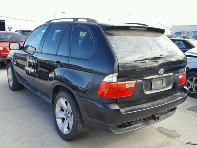 5UXFB53576LV21344 - 2006 BMW X5 4.4I BLACK photo 3