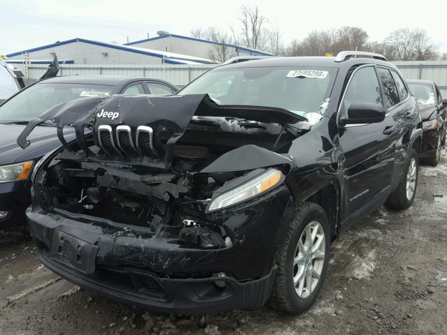 1C4PJMCB5FW625659 - 2015 JEEP CHEROKEE L BLACK photo 2