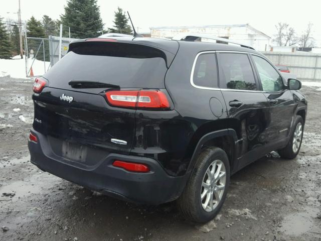 1C4PJMCB5FW625659 - 2015 JEEP CHEROKEE L BLACK photo 4