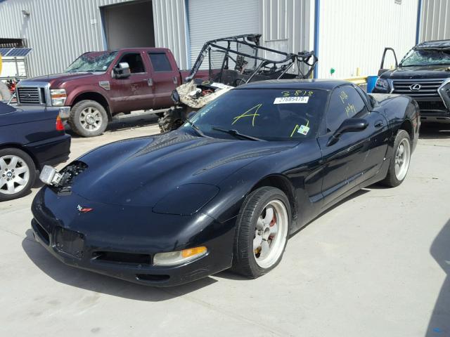 1G1YY22G4X5120150 - 1999 CHEVROLET CORVETTE BLACK photo 2