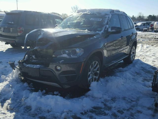 5UXZV4C53D0B00270 - 2013 BMW X5 XDRIVE3 BLACK photo 2