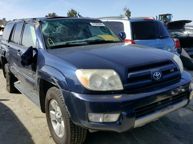 JTEBT17R548016899 - 2004 TOYOTA 4RUNNER LI BLUE photo 1