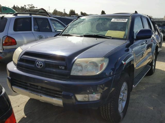 JTEBT17R548016899 - 2004 TOYOTA 4RUNNER LI BLUE photo 2