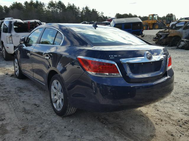 1G4GD5GD3BF216154 - 2011 BUICK LACROSSE C BLUE photo 3