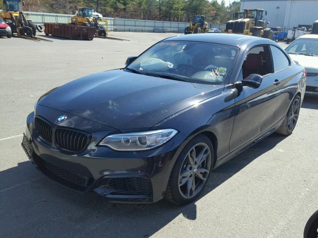 WBA1J9C58GV372094 - 2016 BMW M235XI BLACK photo 2