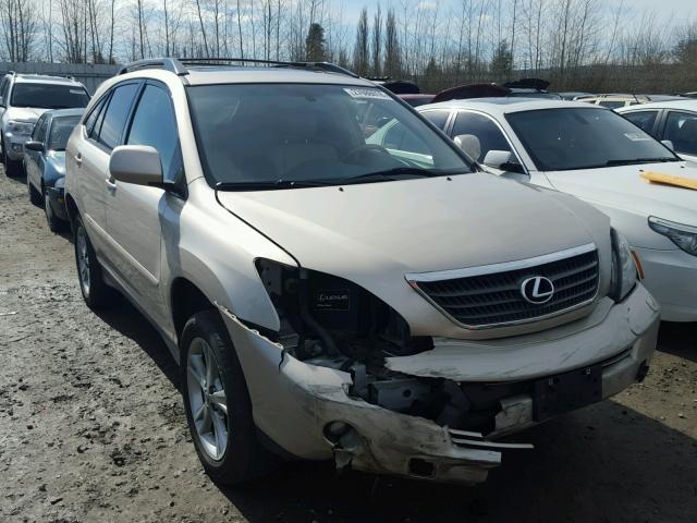 JTJHW31U072017719 - 2007 LEXUS RX 400H TAN photo 1