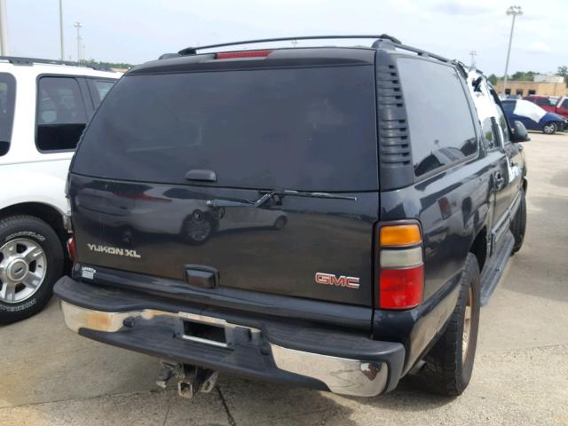 3GKEC16Z05G247163 - 2005 GMC YUKON XL C BLACK photo 4