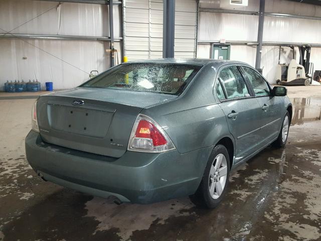 3FAFP07126R244851 - 2006 FORD FUSION SE GREEN photo 4