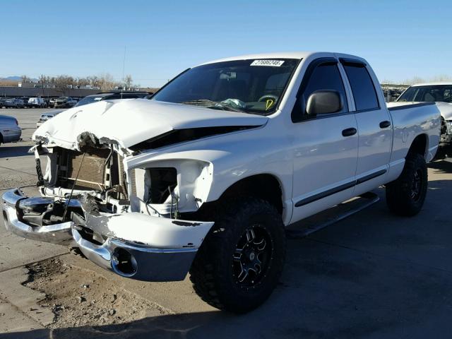 1D7HU18277J636167 - 2007 DODGE RAM 1500 S WHITE photo 2