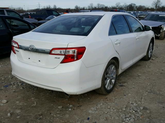 4T1BF1FKXEU799691 - 2014 TOYOTA CAMRY L WHITE photo 4