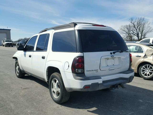 1GNES16S166103133 - 2006 CHEVROLET TRAILBLAZE WHITE photo 3