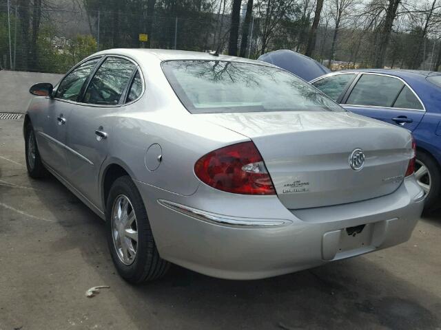 2G4WD582X61200426 - 2006 BUICK LACROSSE C SILVER photo 3