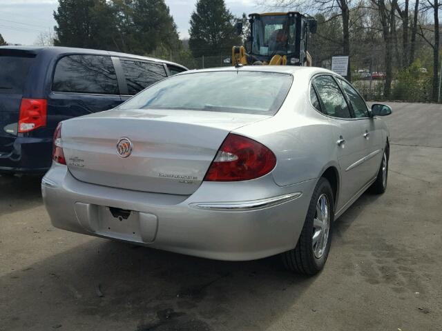 2G4WD582X61200426 - 2006 BUICK LACROSSE C SILVER photo 4