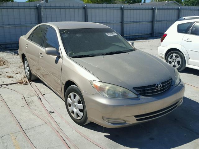 4T1BE32K23U661080 - 2003 TOYOTA CAMRY LE GOLD photo 1