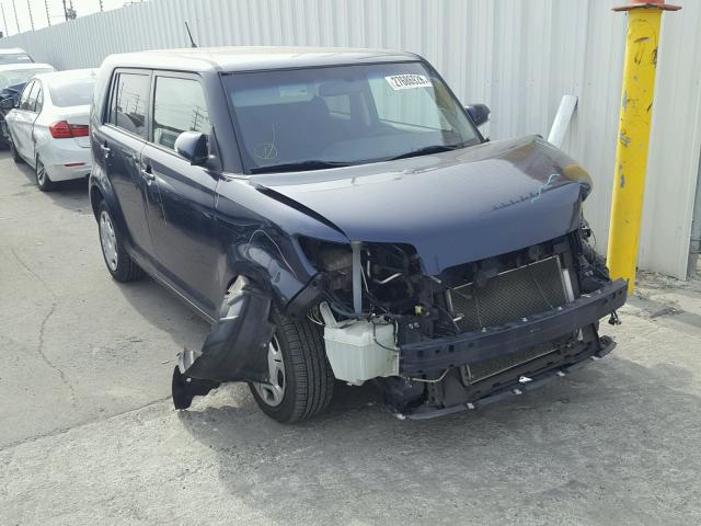 JTLKE50E781029654 - 2008 SCION XB BLUE photo 1