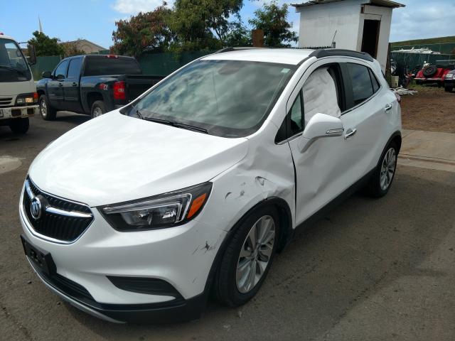 KL4CJASB4HB070447 - 2017 BUICK ENCORE PRE WHITE photo 2