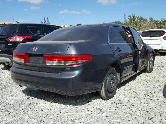 1HGCM66594A083159 - 2004 HONDA ACCORD EX SILVER photo 4