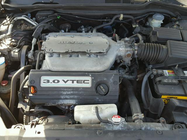 1HGCM66594A083159 - 2004 HONDA ACCORD EX SILVER photo 7