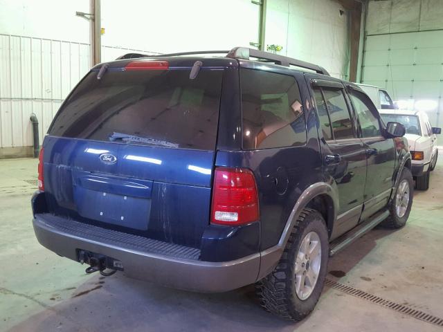 1FMZU73W75UB03383 - 2005 FORD EXPLORER X BLUE photo 4