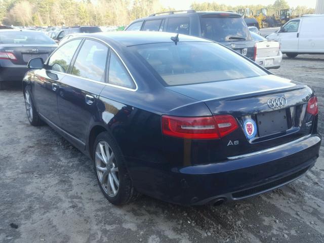 WAUFGAFB4BN055624 - 2011 AUDI A6 PREMIUM BLUE photo 3