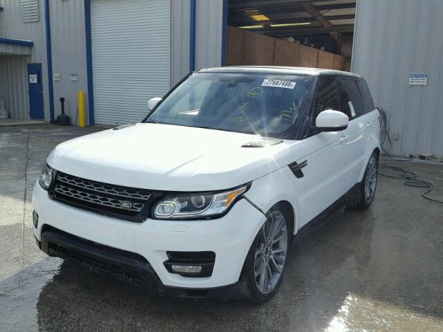 SALWG2VF7GA650648 - 2016 LAND ROVER RANGE ROVE WHITE photo 2