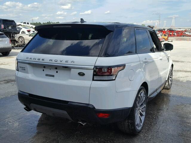 SALWG2VF7GA650648 - 2016 LAND ROVER RANGE ROVE WHITE photo 4