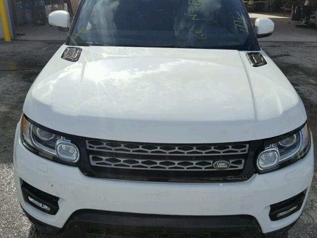 SALWG2VF7GA650648 - 2016 LAND ROVER RANGE ROVE WHITE photo 7