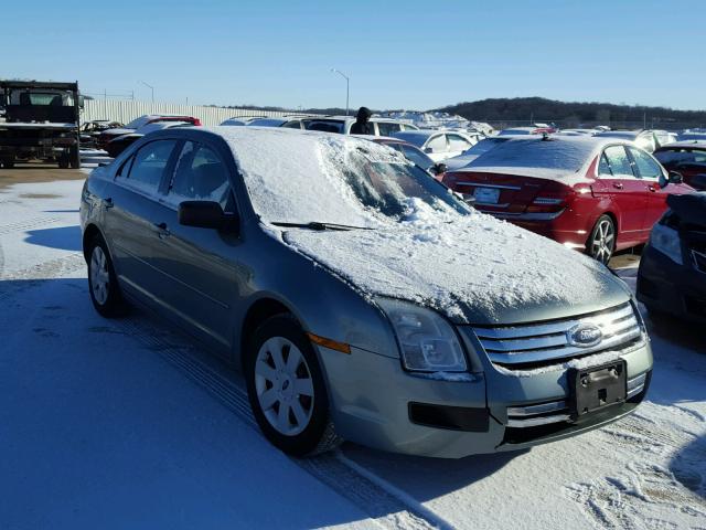 3FAHP06ZX6R237663 - 2006 FORD FUSION S GREEN photo 1