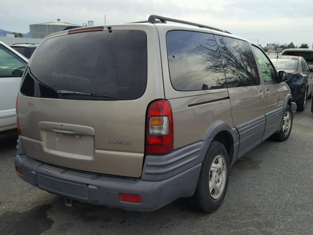 1GMDX03E9YD367323 - 2000 PONTIAC MONTANA GRAY photo 4