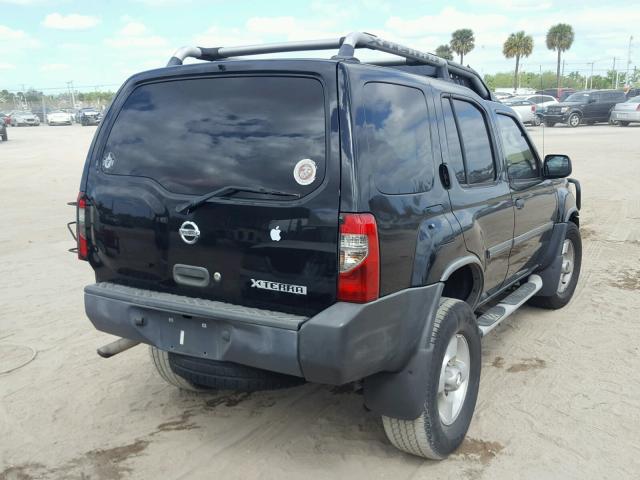 5N1ED28T33C648287 - 2003 NISSAN XTERRA XE BLACK photo 4