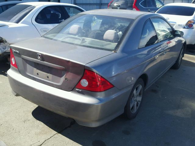 1HGEM22004L040023 - 2004 HONDA CIVIC EX ნაცრისფერი ფოტო 4