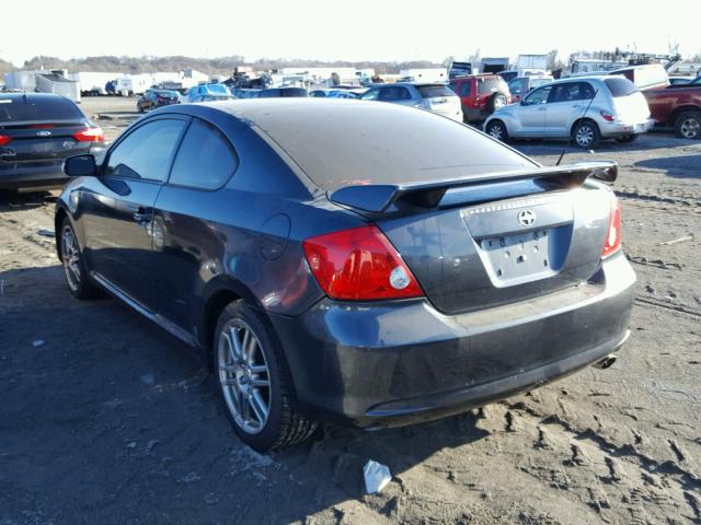 JTKDE167660089085 - 2006 TOYOTA SCION TC 灰色 照片 3