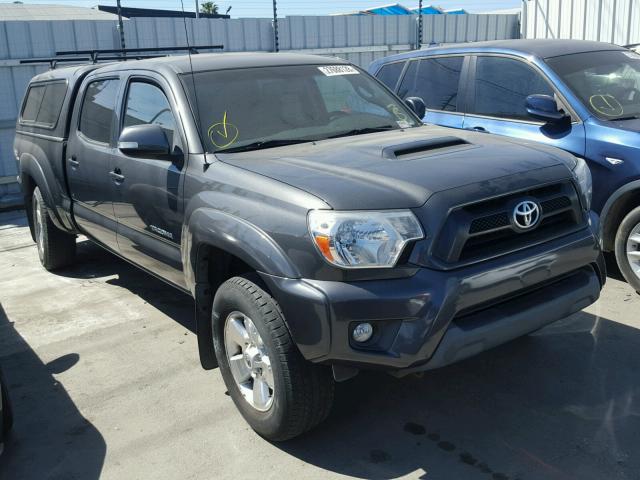 3TMMU4FN6CM047020 - 2012 TOYOTA TACOMA DOU GRAY photo 1