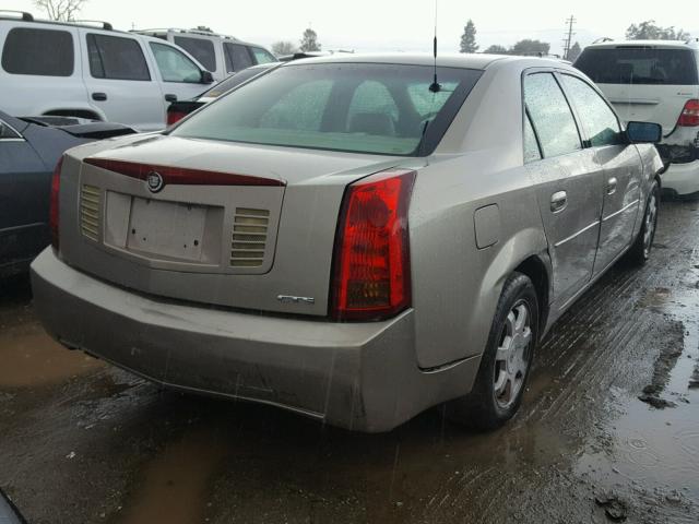 1G6DM57N630116248 - 2003 CADILLAC CTS BEIGE photo 4