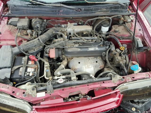 JHMCD563XRC067053 - 1994 HONDA ACCORD LX RED photo 7