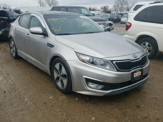 KNAGM4AD4D5038929 - 2013 KIA OPTIMA HYB BEIGE photo 1